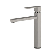 Load image into Gallery viewer, Rettangolo Single Lever Kitchen Sink Mixer 16721.149 with Swivelling Spout in Finox

