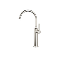 Load image into Gallery viewer, Vaia 33.533.809.06 single-lever basin mixer in platinum matt with raised base
