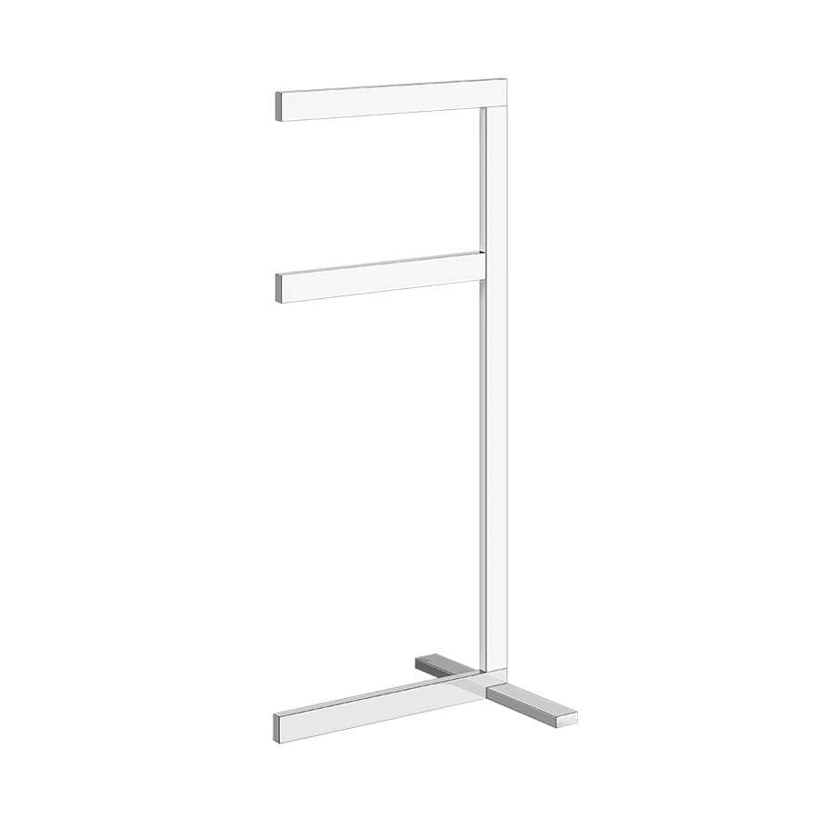 Rettangolo 20939.031 standing set with towel rails in chrome