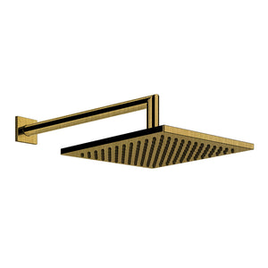 Emporio 47286.716 wall head shower in brushed gold