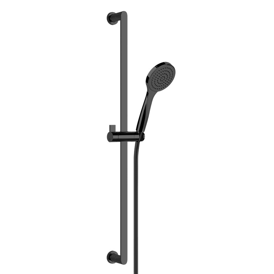 0166.0115.707 (GPG010660P00401) Emporio custom made hand shower set with sliding rail in black metal