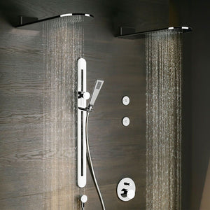 Cono 45163.030 wall-mounted headshower in copper pvd