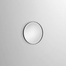 Load image into Gallery viewer, Alape 6744 001 899 SP.FR600.R1 round mirror D600x40mm in matt black with LED light
