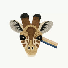 Load image into Gallery viewer, Gimpy Giraffe Head Rug
