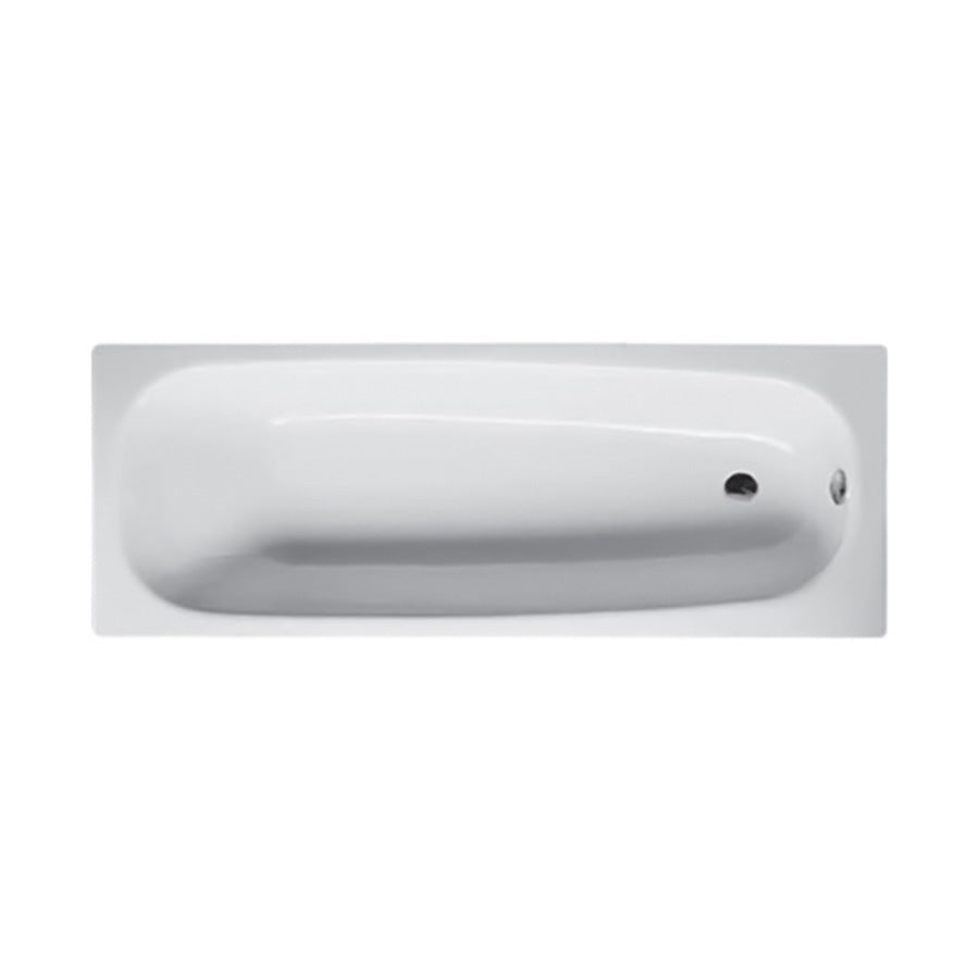 3970 Betteform Bathtub with Anti-Slip, Anti-Noise, V&b Logo Finish : White. Size: 1700 x 700 x 420mm