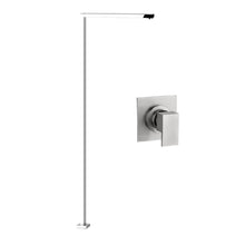Load image into Gallery viewer, Wall mounted Basin control with
Floor standing basin spout in chrome
