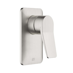 Lissé 36020845-06 Wall-mounted Single-lever Shower Mixer Trim Part in Platinum Matt with concealed part