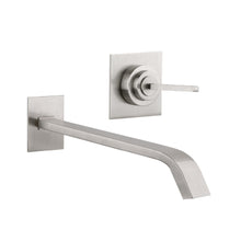 Load image into Gallery viewer, Rettangolo Xl 26206.031 wall mounted basin control with 26200.031 spout in chrome
