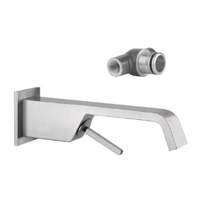 Wall mounted basin mixer 26295.031 with concealed part 26298.031 in chrome