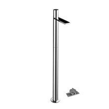 Load image into Gallery viewer, Milano 31935036b 
Floor Mounted Washbasin Mixer in Brushed Stainless with Progressive Cartridge with 19003336A built-in piece
