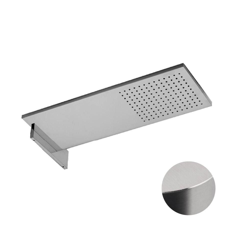 Milano 86 93 8036b 
External Piece for Wall-Mounted Rain Showerhead in Brushed Stainless Steel with 86 00 8036A built-in parts