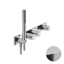 Load image into Gallery viewer, Milano 31 93 7312b 
External Piece Of 2-Way Thermostatic Mixer in Chrome with Handshower Set and 19 00 D212a Built-in piece
