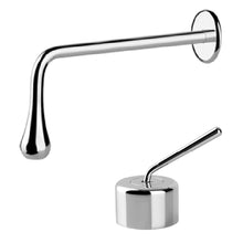Load image into Gallery viewer, Goccia 33700.031 deck-mounted separate control and 33715.031 wall-mounted Spout, 200mm Projection in Chrome

